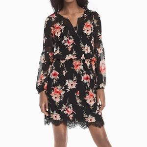 WHBM floral boho dress
